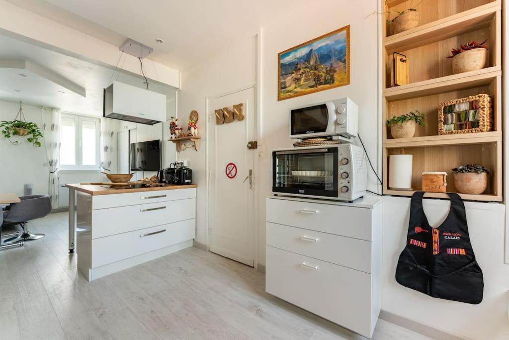 Casa Inca Calais - Duplex Soleil Latino - Parking Free, Station Exterior foto