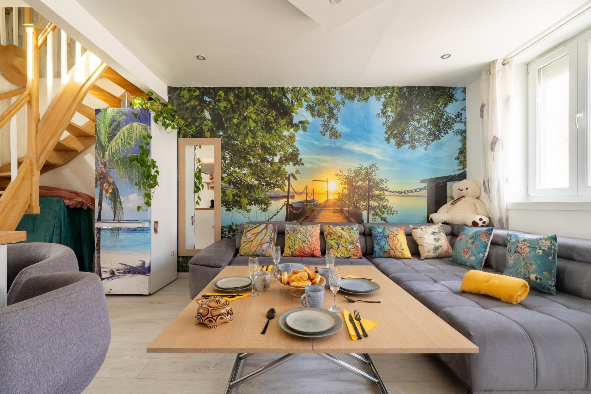 Casa Inca Calais - Duplex Soleil Latino - Parking Free, Station Exterior foto