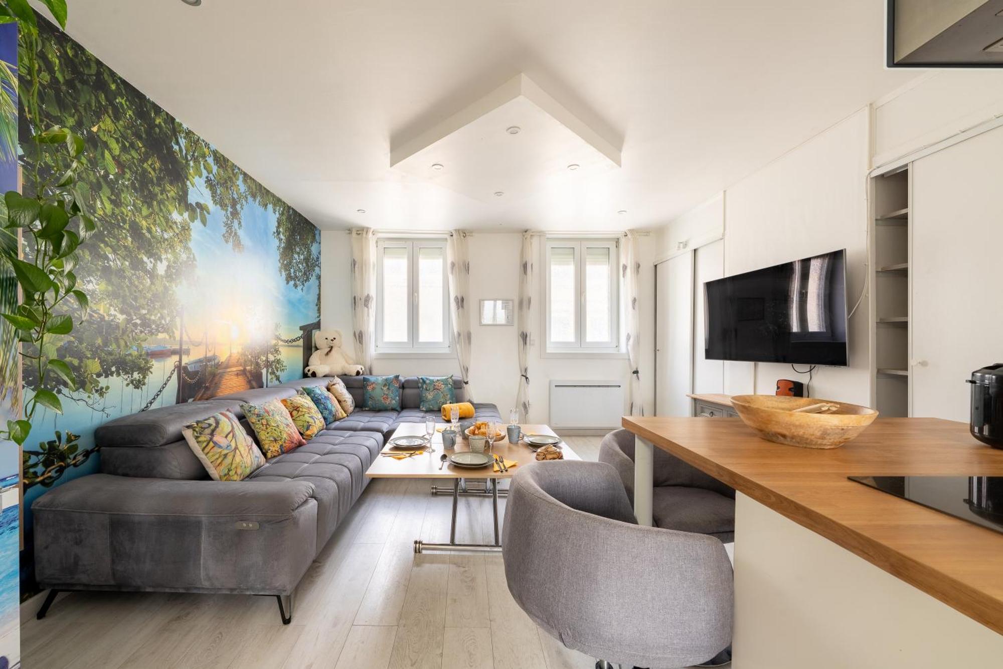 Casa Inca Calais - Duplex Soleil Latino - Parking Free, Station Exterior foto