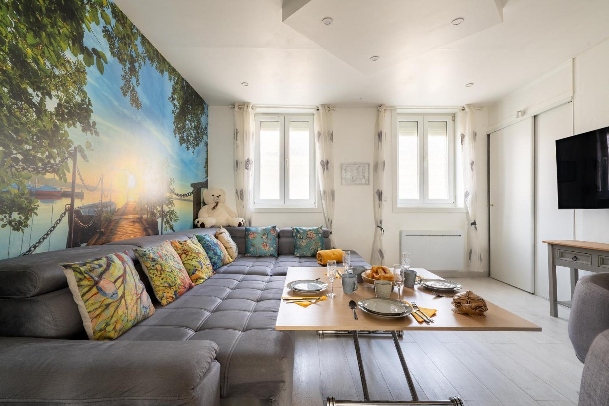 Casa Inca Calais - Duplex Soleil Latino - Parking Free, Station Exterior foto